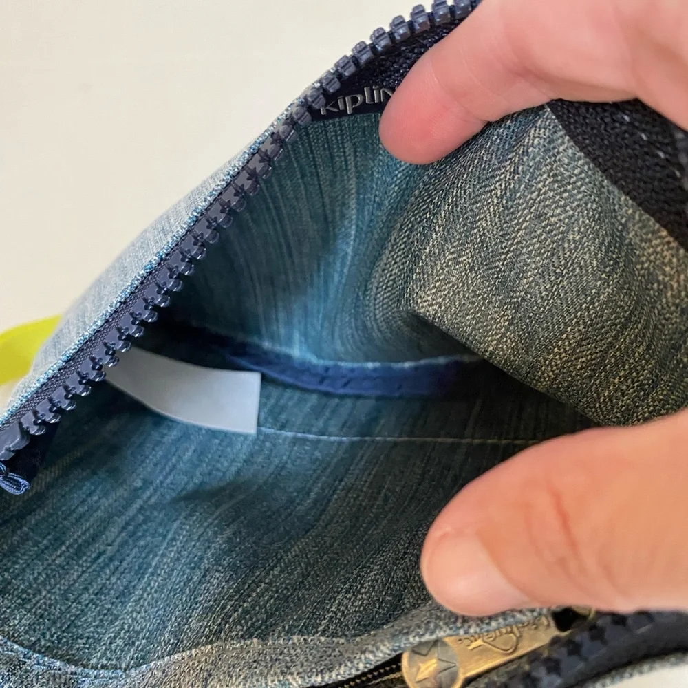Kipling Creativity XL Wristlet Blue - Picture 10 of 14